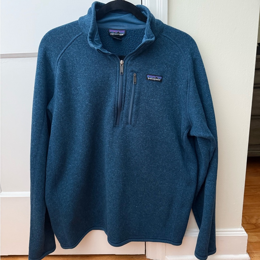 Patagonia Blue Quarter-Zip Pullover - Premium Performance & Everyday Comfort